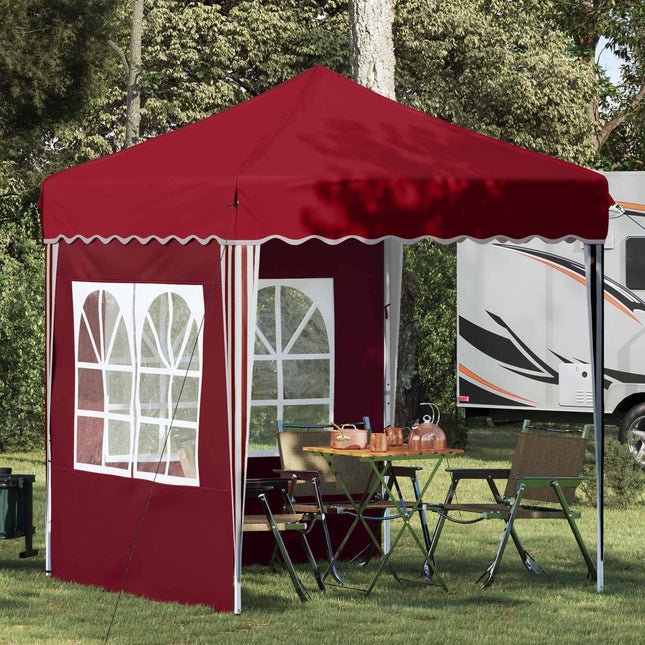 Pop-Up Feesttent Crème 195 X 195 X 245 Cm Oxford Stof