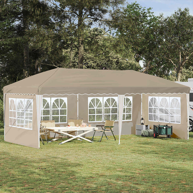 Pop-Up Feesttent 575 X 289 X 245 Cm