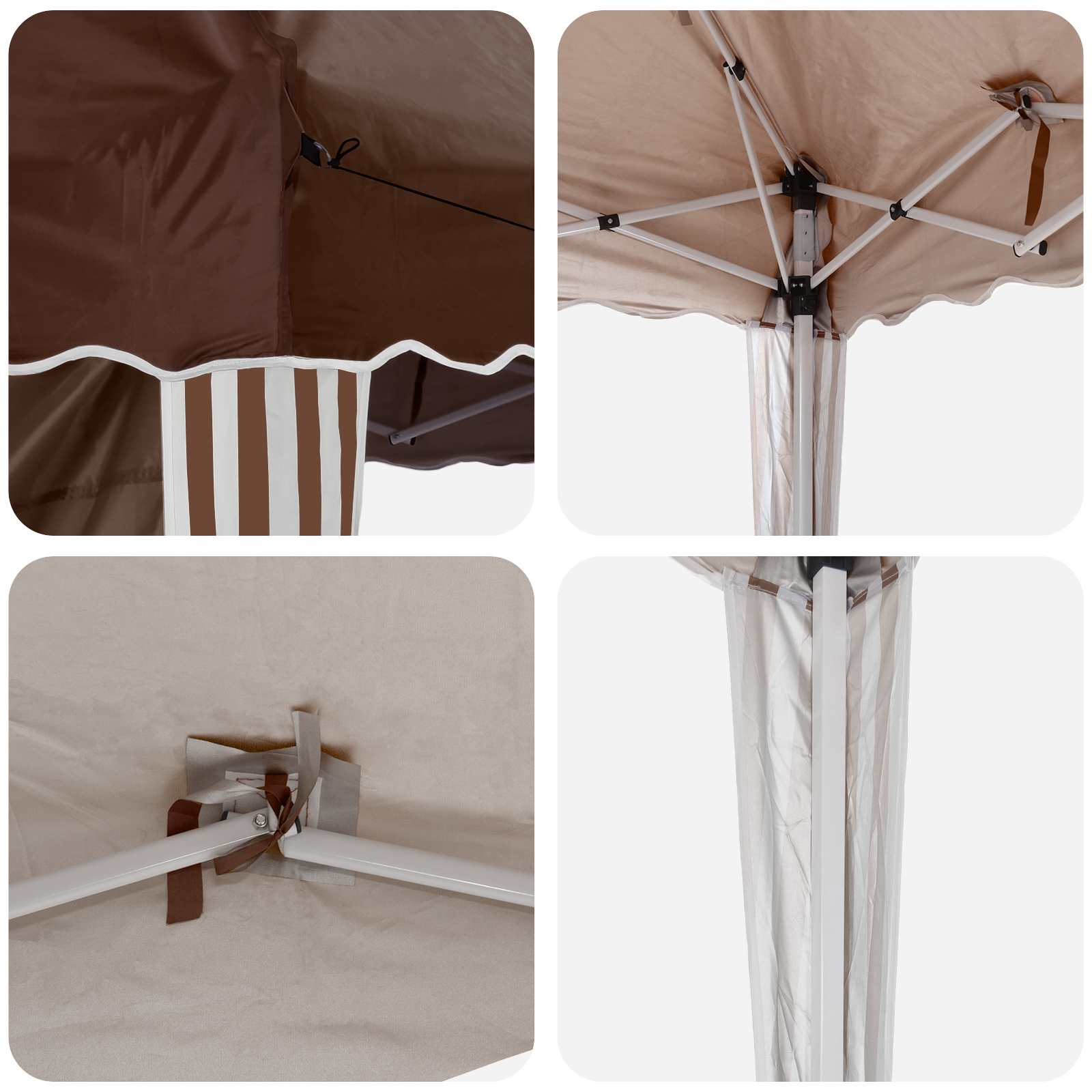 Pop-Up Feesttent 575 X 289 X 245 Cm
