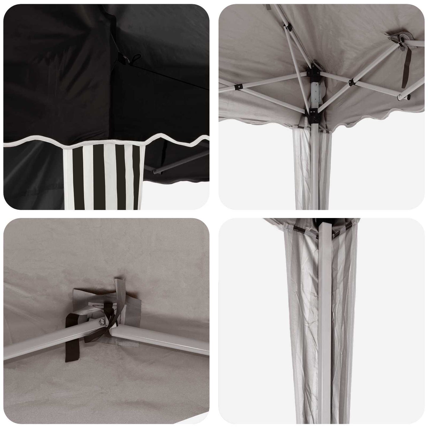 Pop-Up Feesttent 575 X 289 X 245 Cm