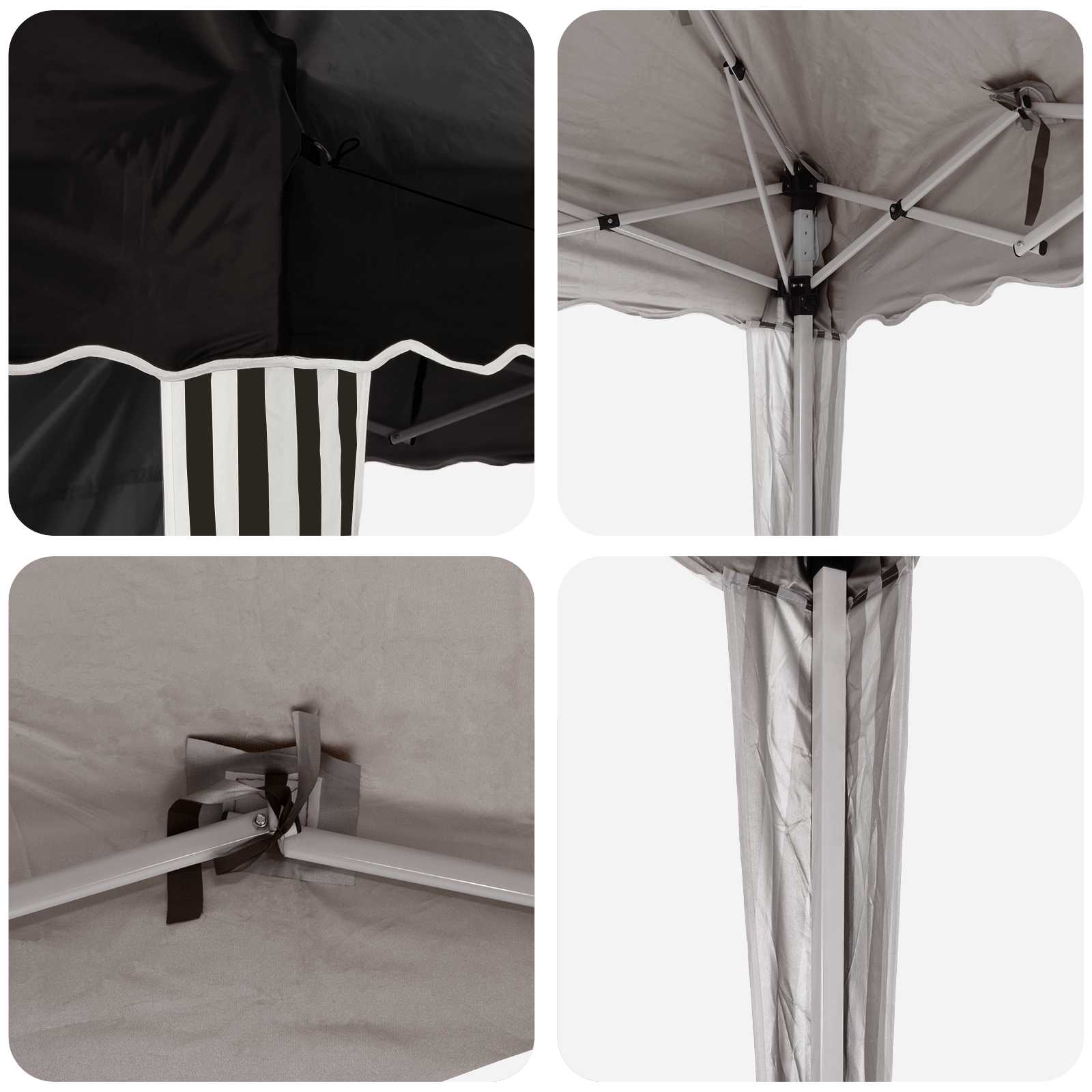 Pop-Up Feesttent 575 X 289 X 245 Cm