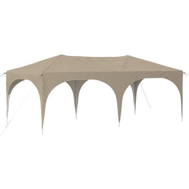 Pop-Up Feesttent Crème 575 X 288 X 245 Cm Oxford Stof
