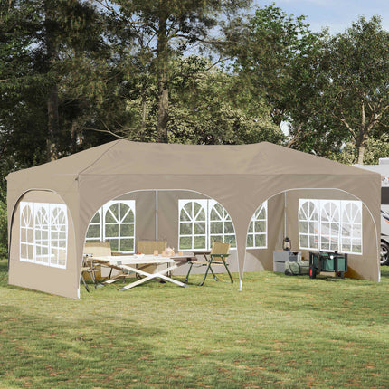 Pop-Up Partytent 575 X 288 X 245 Cm Oxford Stof