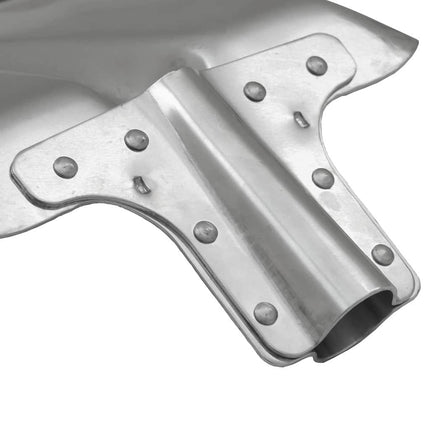 Schep Hoofd Zilver 43 X 32,5 Cm Aluminium