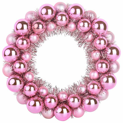 Kerstbal Kransen 2 St 33 X 33 X 7 Cm Polystyreen