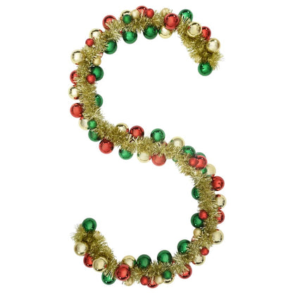 Kerstbal Guirlande Multikleur 186 cm Polystyreen