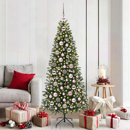 Kerstbal Set 61 St 150 Led's Warmwit Ø 6 Cm