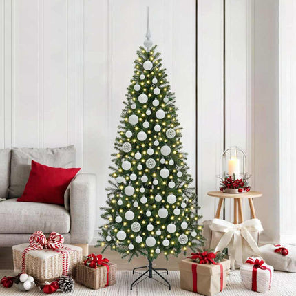 Kerstbal Set 61 St 150 Led's Warmwit Ø 6 Cm