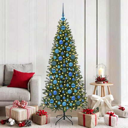 Kerstbal Set 61 St 150 Led's Warmwit Ø 6 Cm