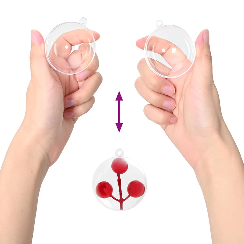 Kerstbal Set 200 pcs Doorzichtig Ø 5 cm