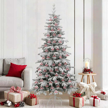 Kerstbal Set 25 St Transparant Kunststof