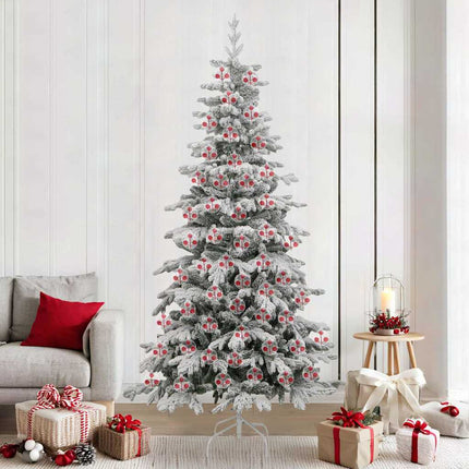 Kerstbal Set 25 St Transparant Kunststof