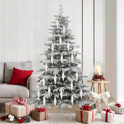 Kerst Spiralvorm Bal 40 St 3 X 11 Cm Kunststof