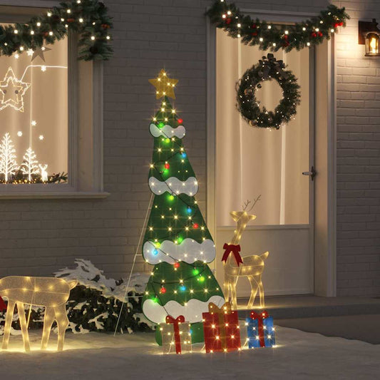 Verlichte Kerstboom met 3 Cadeau Dozen 2D Warm Wit 180 cm