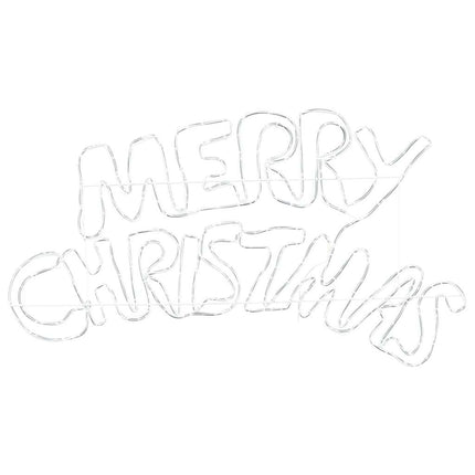 Kerstbord 240 Led's Multikleur 99,5 X 54 Cm Pvc