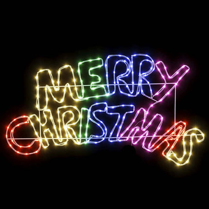 Kerstbord 240 Led's Multikleur 99,5 X 54 Cm Pvc