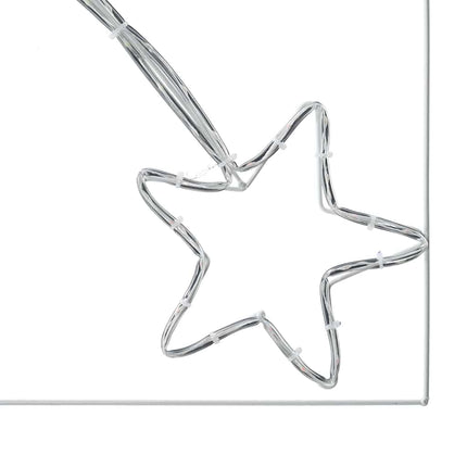 Kerstster 432 Led's Multikleur 182 X 58 Cm Pvc