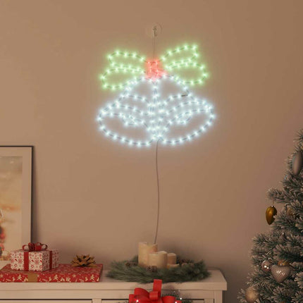 Kerstbel 144 Led's Multikleur 57 X 47,5 Cm Pvc