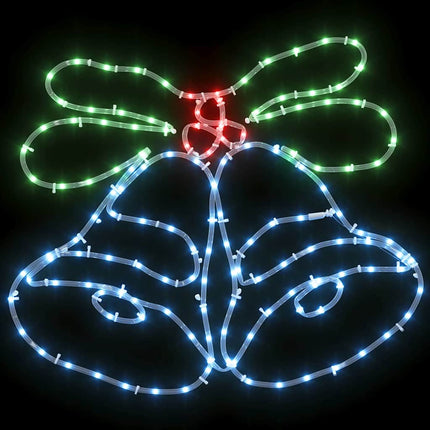 Kerstbel 144 Led's Multikleur 57 X 47,5 Cm Pvc