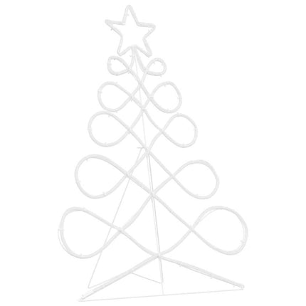 Kerstboomvormige Lamp 144 Led's Multikleur 78 X 58 Cm Pvc