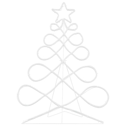 Kerstboomvormige Lamp 144 Led's Multikleur 78 X 58 Cm Pvc