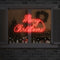 Kerstbord 216 Led's Rood 99 X 55 X 13 Cm Ijzer