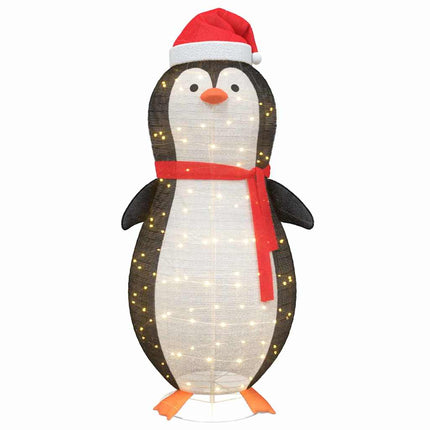 Sneeuw Pinguïn Figuur Met 600 Led Warmwit 78 X 178 Cm Stof
