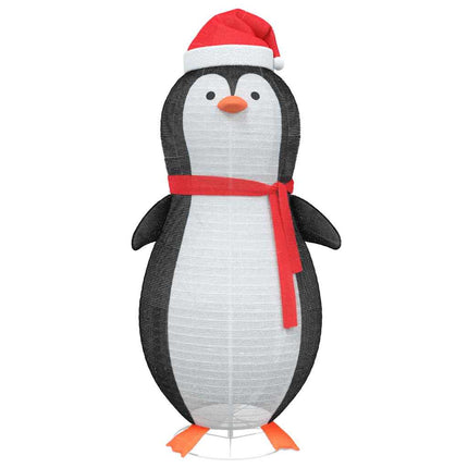 Sneeuw Pinguïn Figuur Met 600 Led Warmwit 78 X 178 Cm Stof
