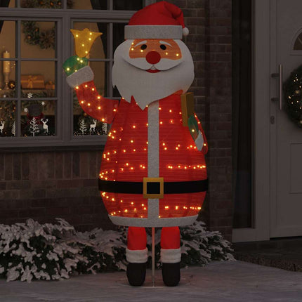 Kerstman 200 Led's Warmwit 100 X 180 Cm Stof