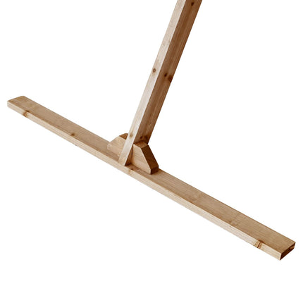 Trouwrand Licht Bruin 202 X 95 X 254 Cm Massief Vurenhout