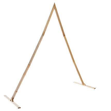 Trouwrand Licht Bruin 202 X 95 X 254 Cm Massief Vurenhout