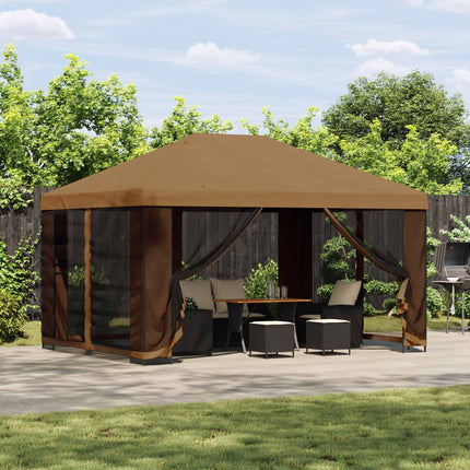 Paviljoen 4 × 3 M Polyester En Staal 190 Gsm