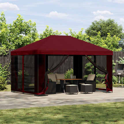 Paviljoen 4 × 3 M Polyester En Staal 190 Gsm