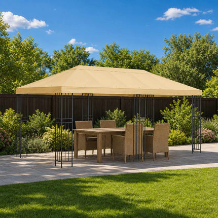 Gazebo Luifel Dekking 6 X 3 M Polyester 190