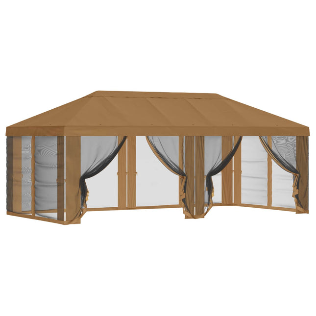 Gazebo Hoes Met Zijwanden 6 X 3 M Polyester 190