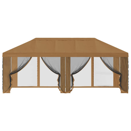 Gazebo Hoes Met Zijwanden 6 X 3 M Polyester 190