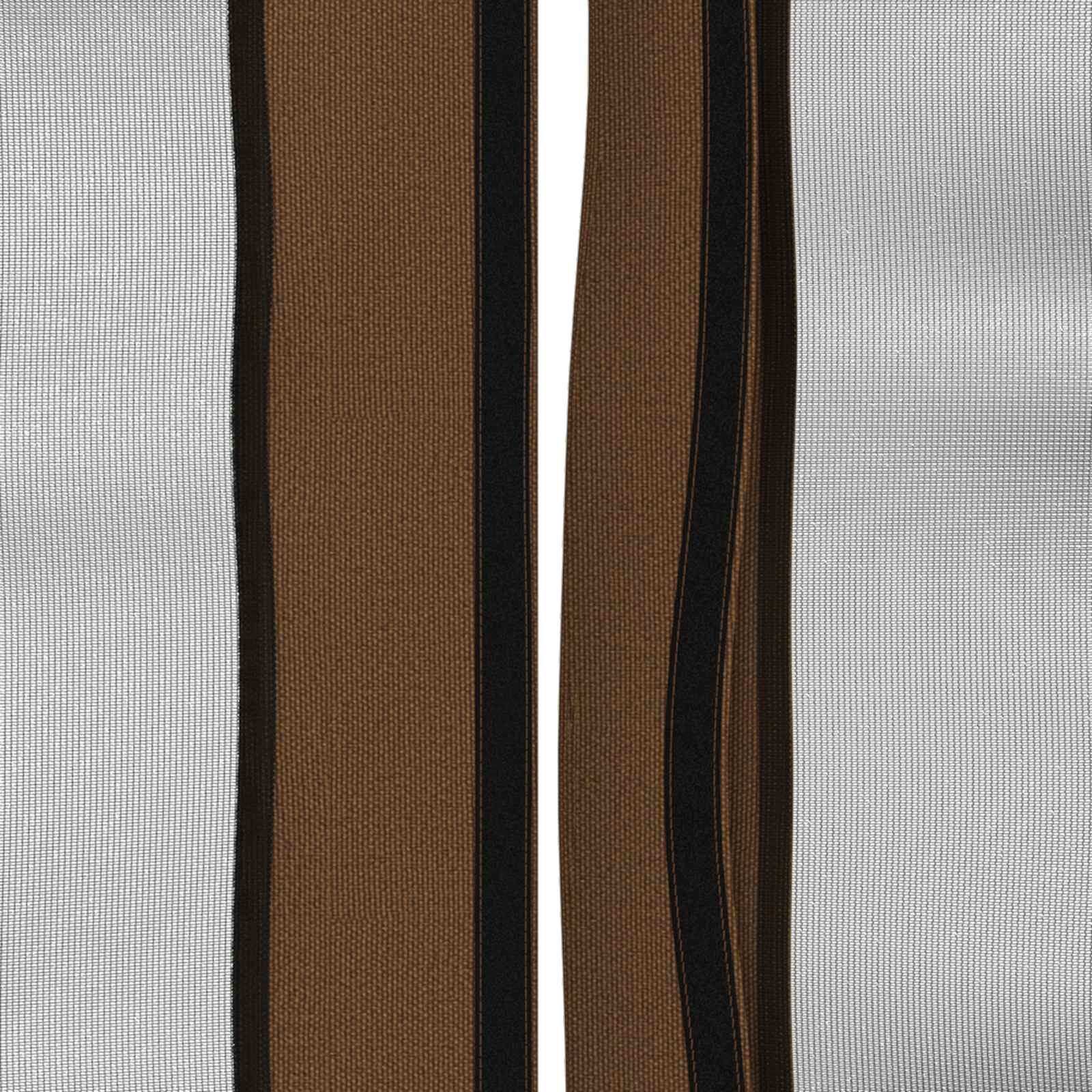 Gazebo Hoes Met Zijwanden Taupe 600,5 X 300,5 Cm Polyester