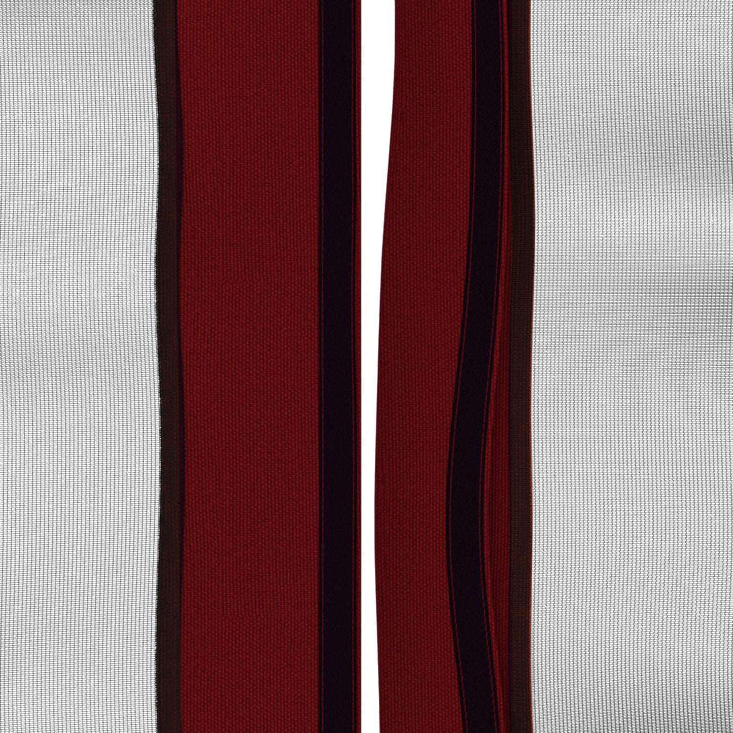 Gazebo Hoes Met Zijwanden Bordeauxrood 600,5 X 300,5 Cm