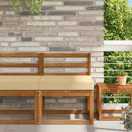 Buiten Bankkussen 2 Pcs Polyester Beige