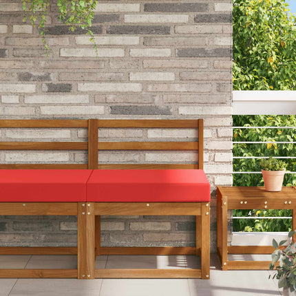 Buiten Bankkussen 2 Pcs Polyester Rood