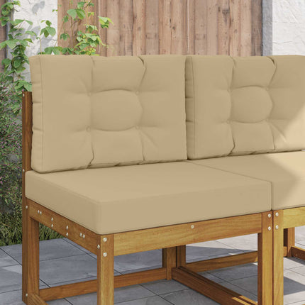 Buiten Bankkussen 2 Pcs Polyester Beige