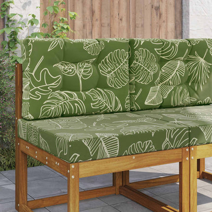 Buiten Bankkussen 80 X 80 X 8 Cm Polyester Bladontwerp