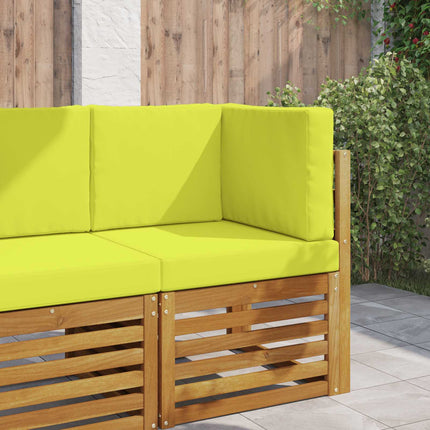 Buiten Bankkussen 3 Pcs Polyester Groen