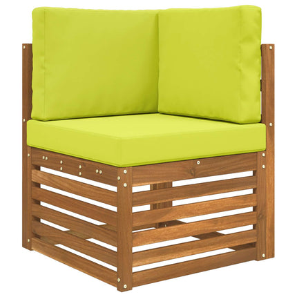 Buiten Bankkussen 3 Pcs Polyester Groen