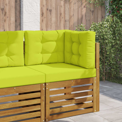 Buiten Bankkussen 3 Pcs Polyester Groen