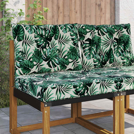 Buiten Bankkussen 80 X 80 X 8 Cm Polyester Bladpatroon