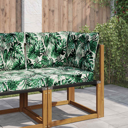 Buiten Bankkussen 80 X 80 X 8 Cm Polyester Bladpatroon