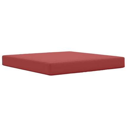 Buiten Bankkussen 80 X 80 X 8 Cm Polyester Wijnrood