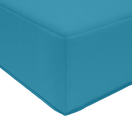Buiten Bankkussen Koninklijk Blauw 80 X 80 X 8 Cm Polyester Koningsblauw