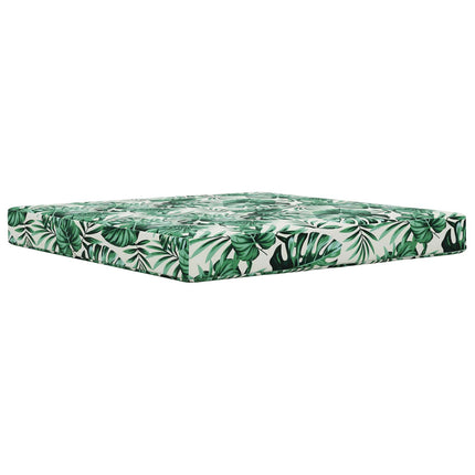 Buiten Bankkussen 80 X 80 X 8 Cm Polyester Bladpatroon